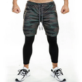 Running Sweatpants Shorts and Leggings 2 in 1