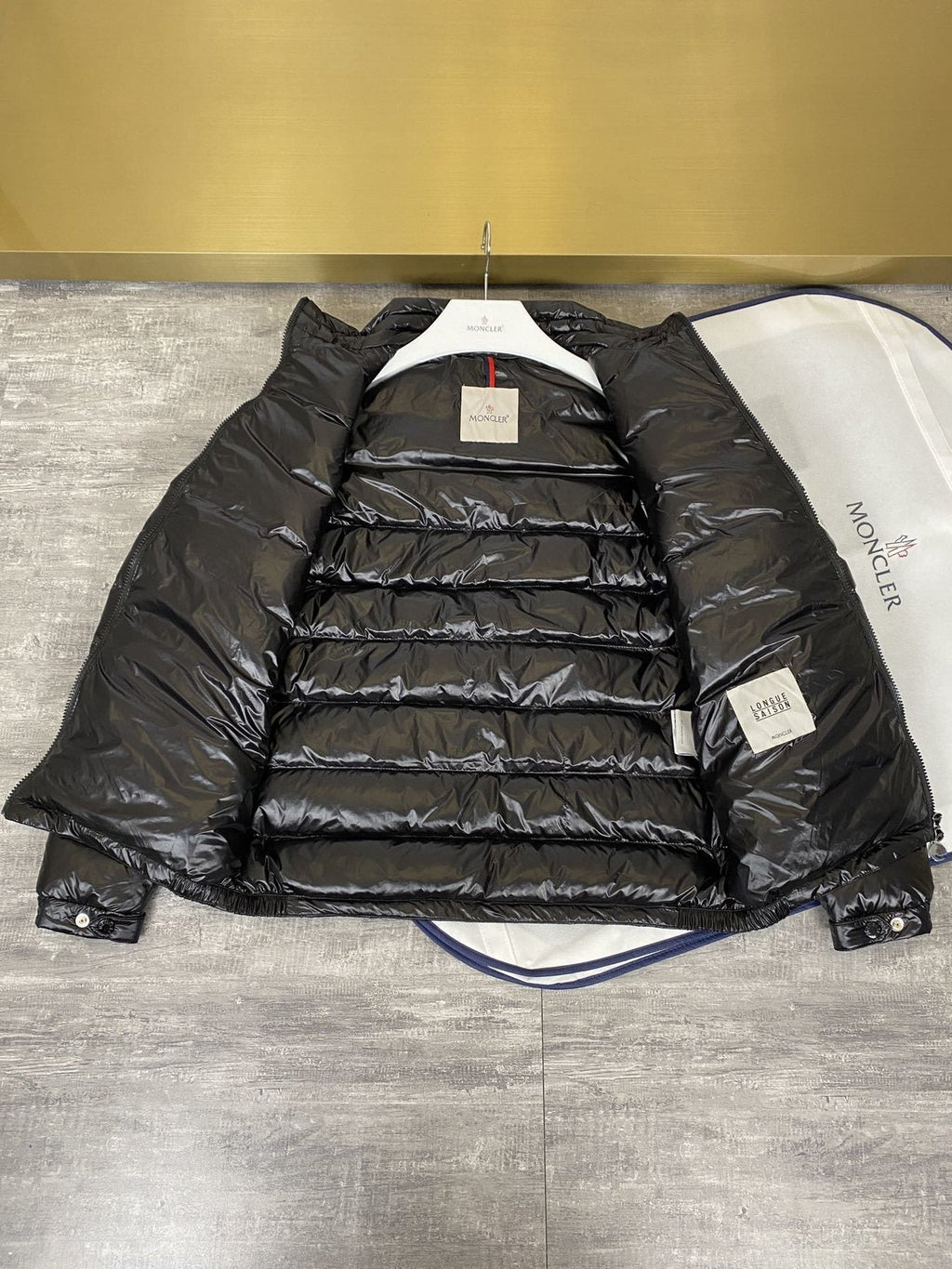Moncler Lightweight Quilted Puffer Coat