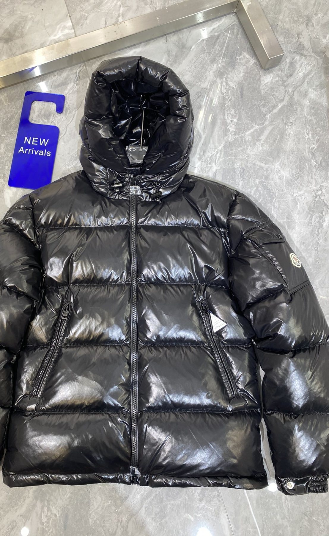 Moncler Hooded Quilted Puffer Coat