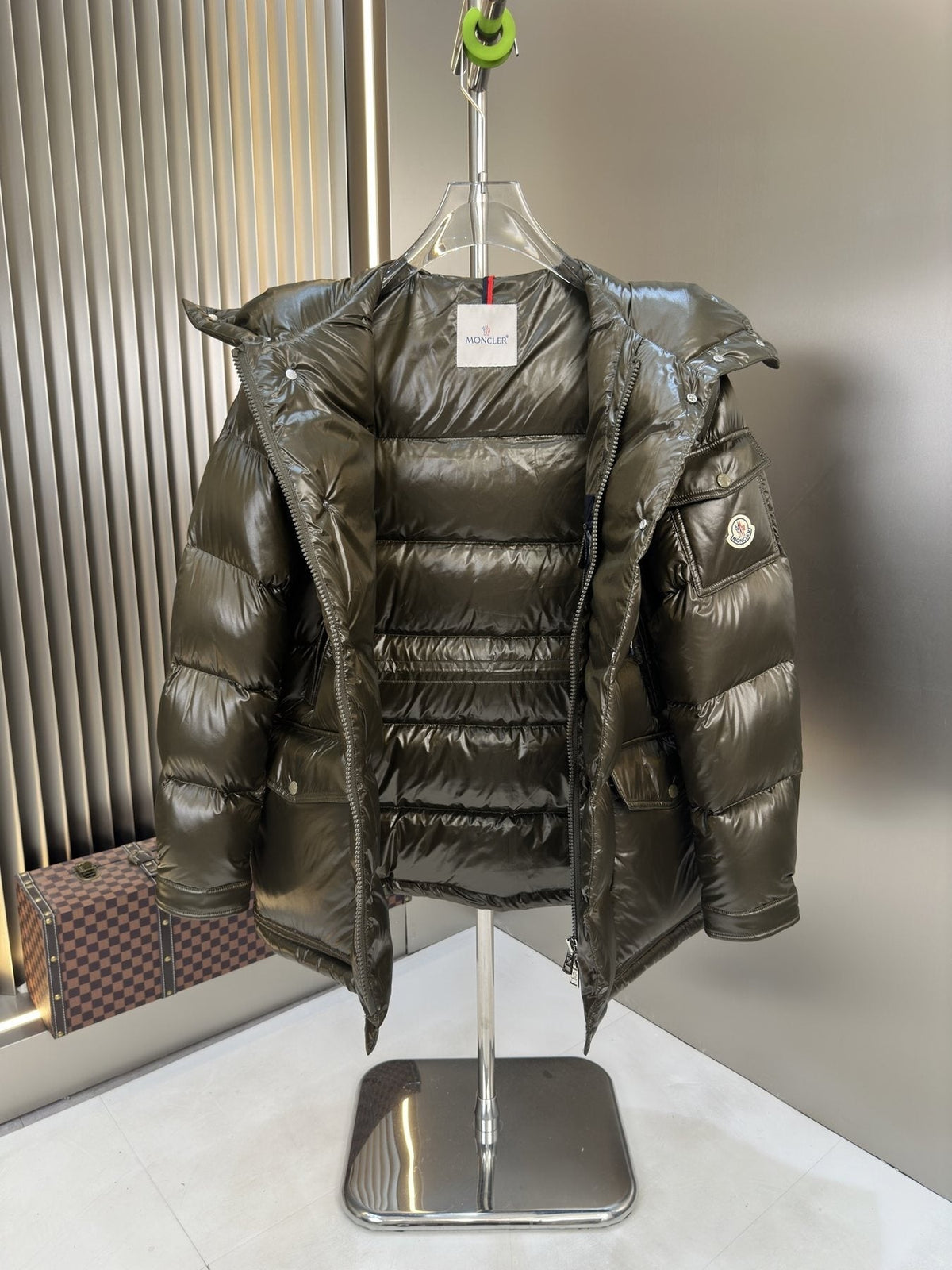 Moncler Hooded Quilted Puffer Coat