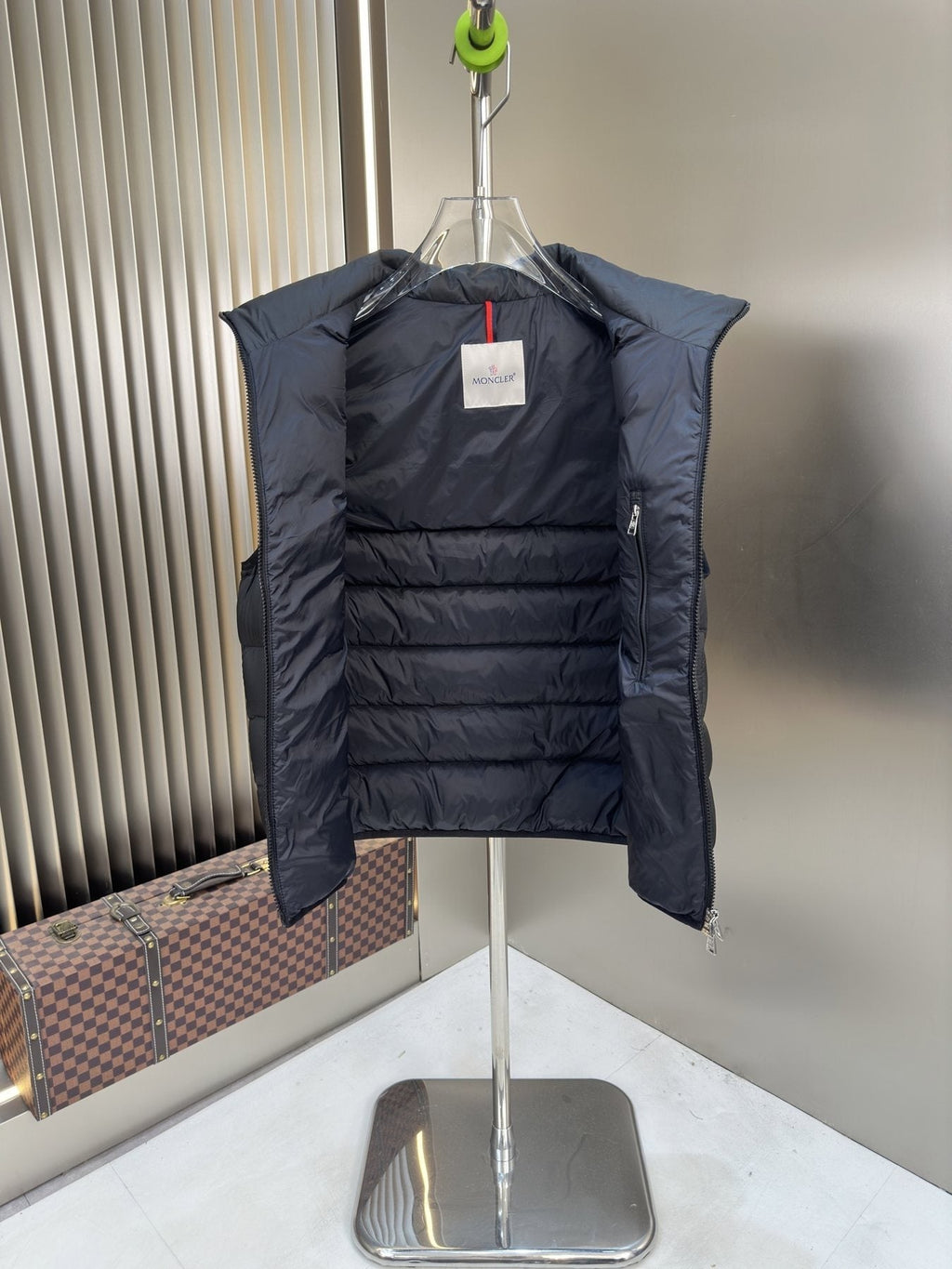 Moncler Quilted Stand-Collar Down Vest