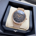 IWC Rose Gold Strap Watch